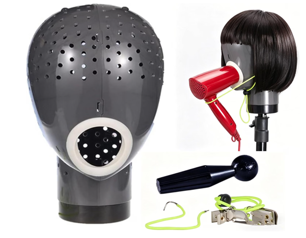 Hands‑Free Wig Drying Mannequin