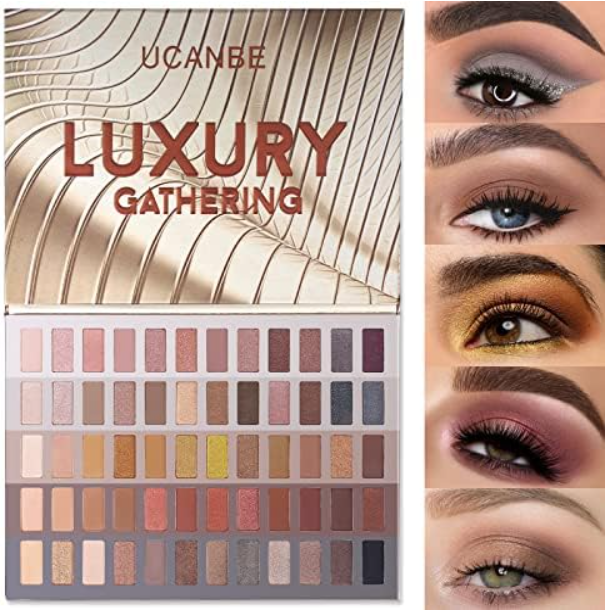 60 Colors Naked Eyeshadow Palette,