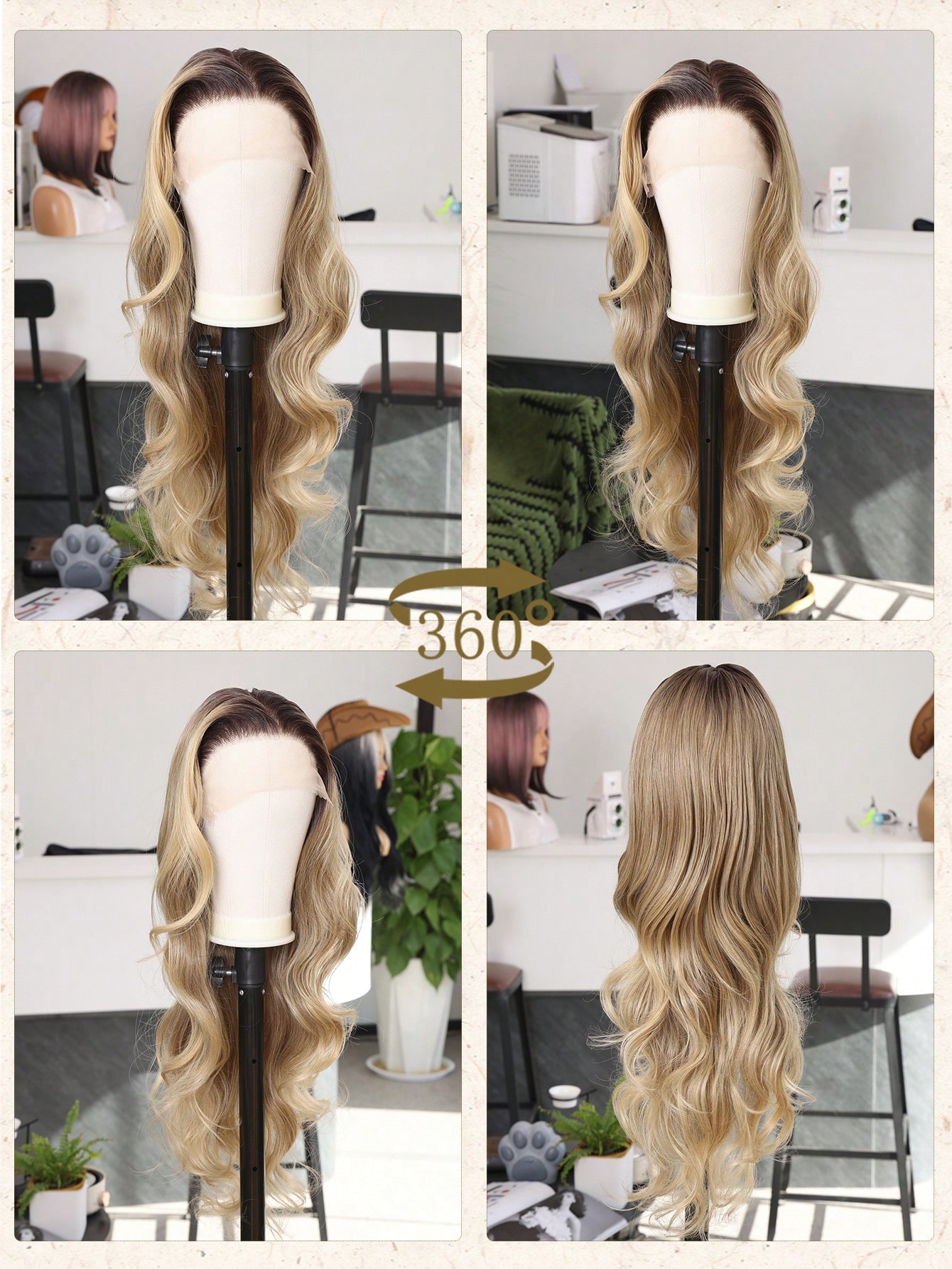 13X6 Lace Front Wigs With Baby Hair Synthetic Fiber