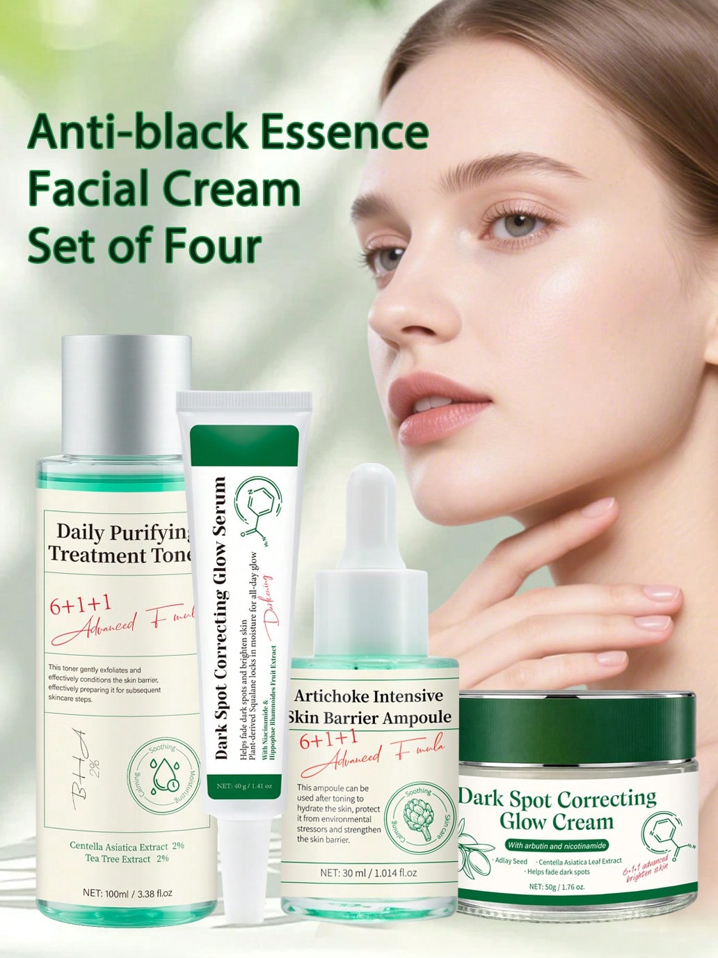4-Piece Anti-Melanin Skincare Set