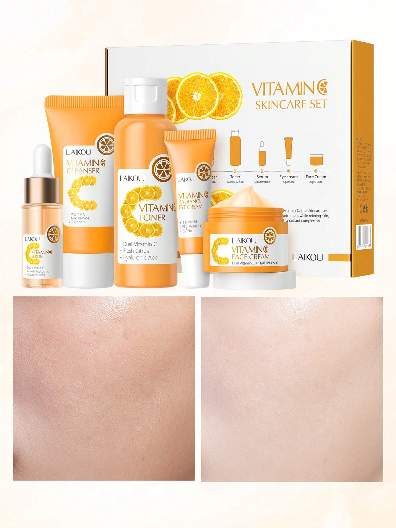 LAIKOU VITAMIN C SKINCARE SET